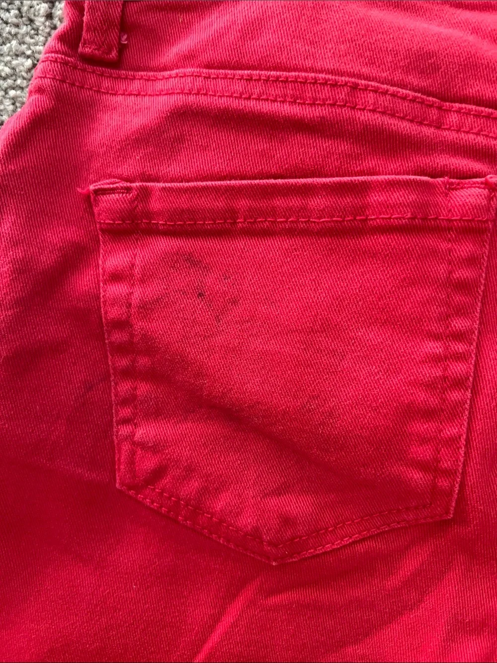 Gloria Vanderbilt Bright Red Women's Jeans